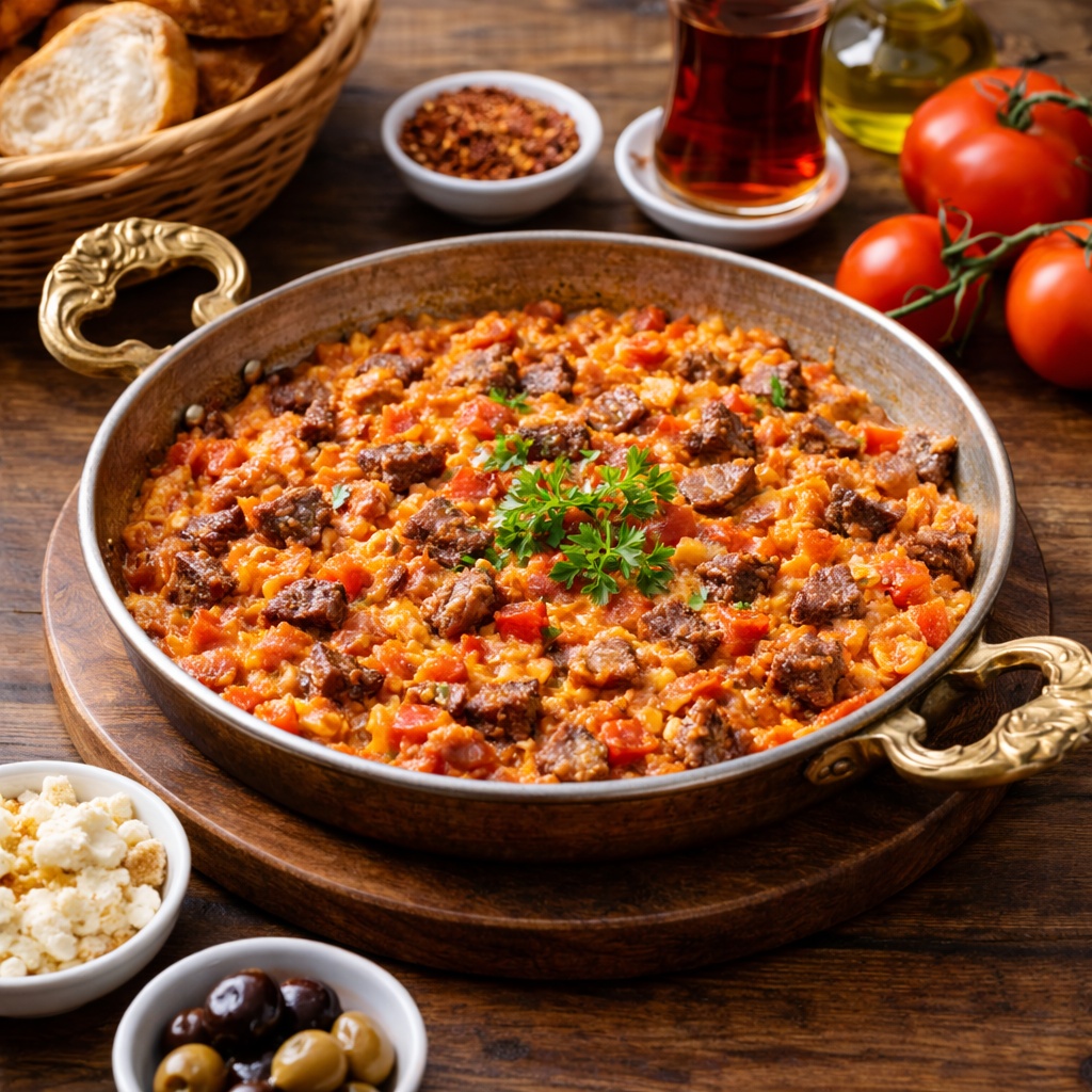 Kavurmalı Menemen