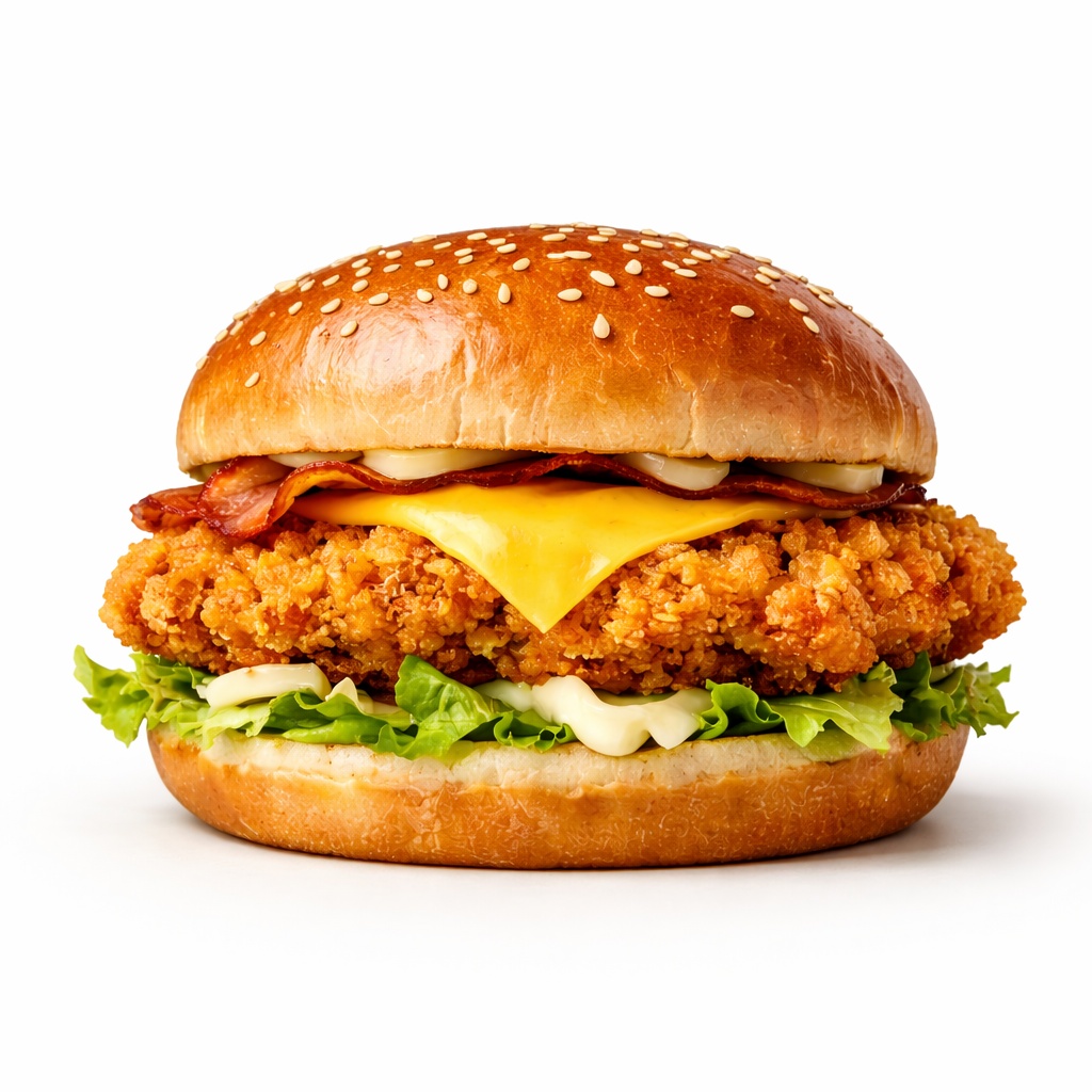 ساندويتش زنجر بالجبنة